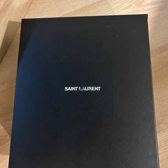 Saint Laurent size 9 / 8.5 heeled black boots - Picture 6 of 6